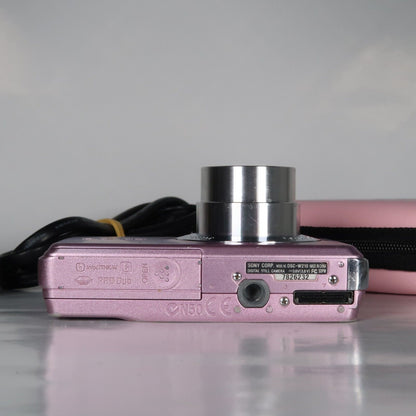Soney Cyber-shot DSC-W210 12.1MP Digital Camera Pink – Excellent Condition