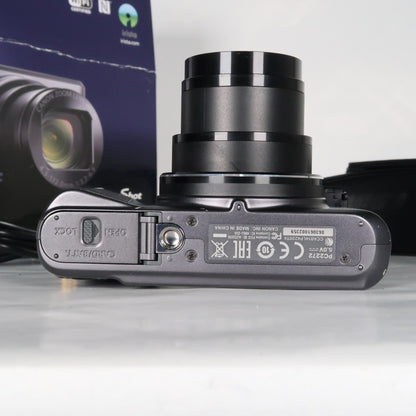 Cenon PowerShot SX720 HS 20.3MP 40x Digital Camera Black + Case + 64GB SD Card