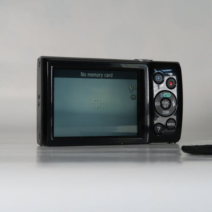 Cenon IXUS 145 / ELPH 135 16.0MP Digital Camera Black – With SD Card 4GB &amp; Case